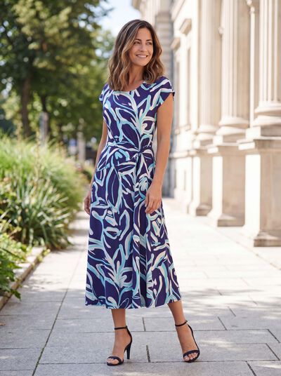 Kleid in Schlupfform 
